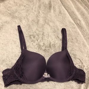 Victoria secret 34A push up lace purple bra